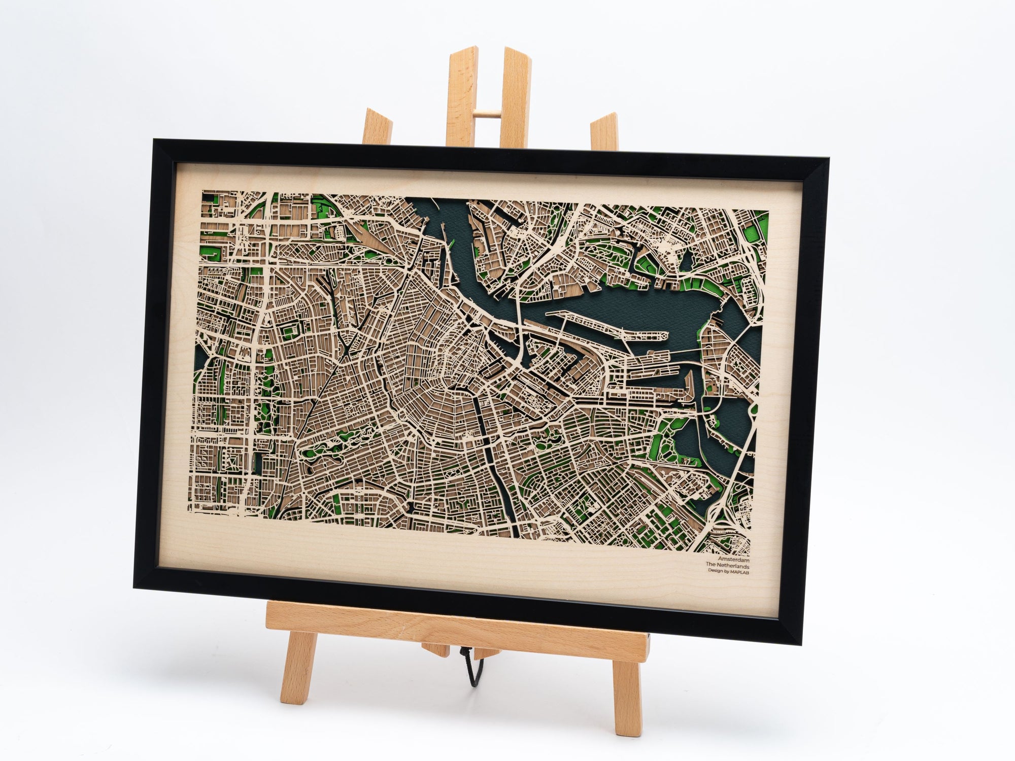 Amsterdam Panoramic Wall Art – Medium XL Series - MAPLAB