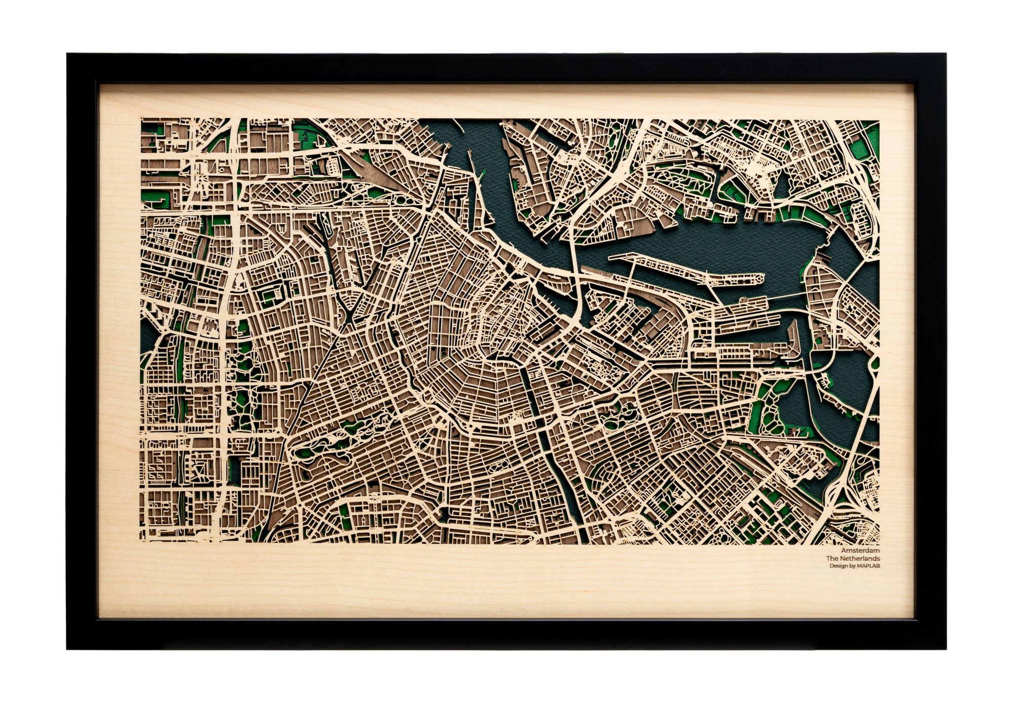 Amsterdam Panoramic Wall Art – Medium XL Series - MAPLAB