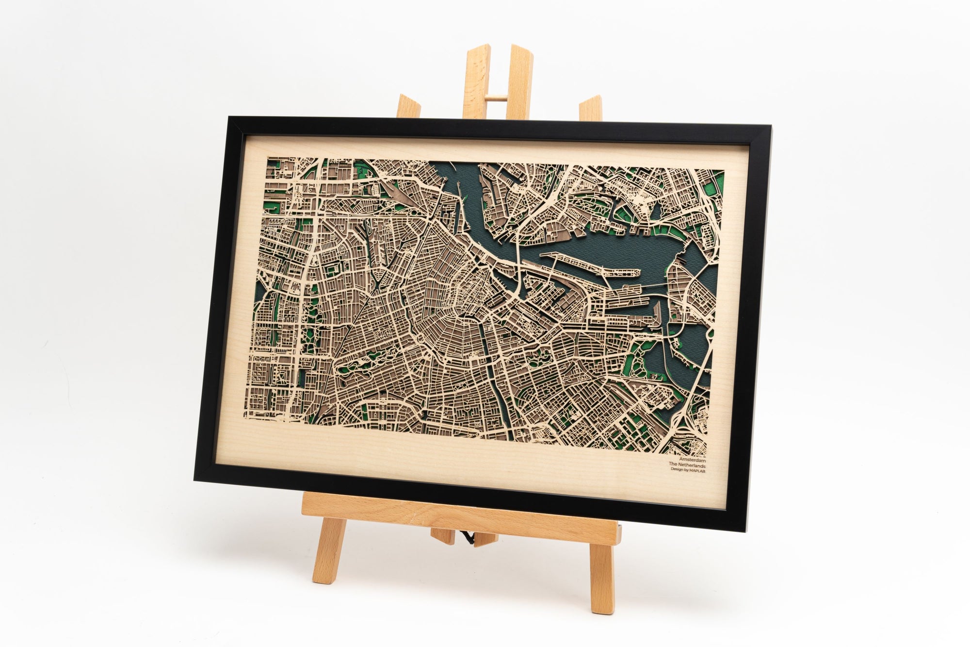 Amsterdam Panoramic Wall Art – Medium XL Series - MAPLAB