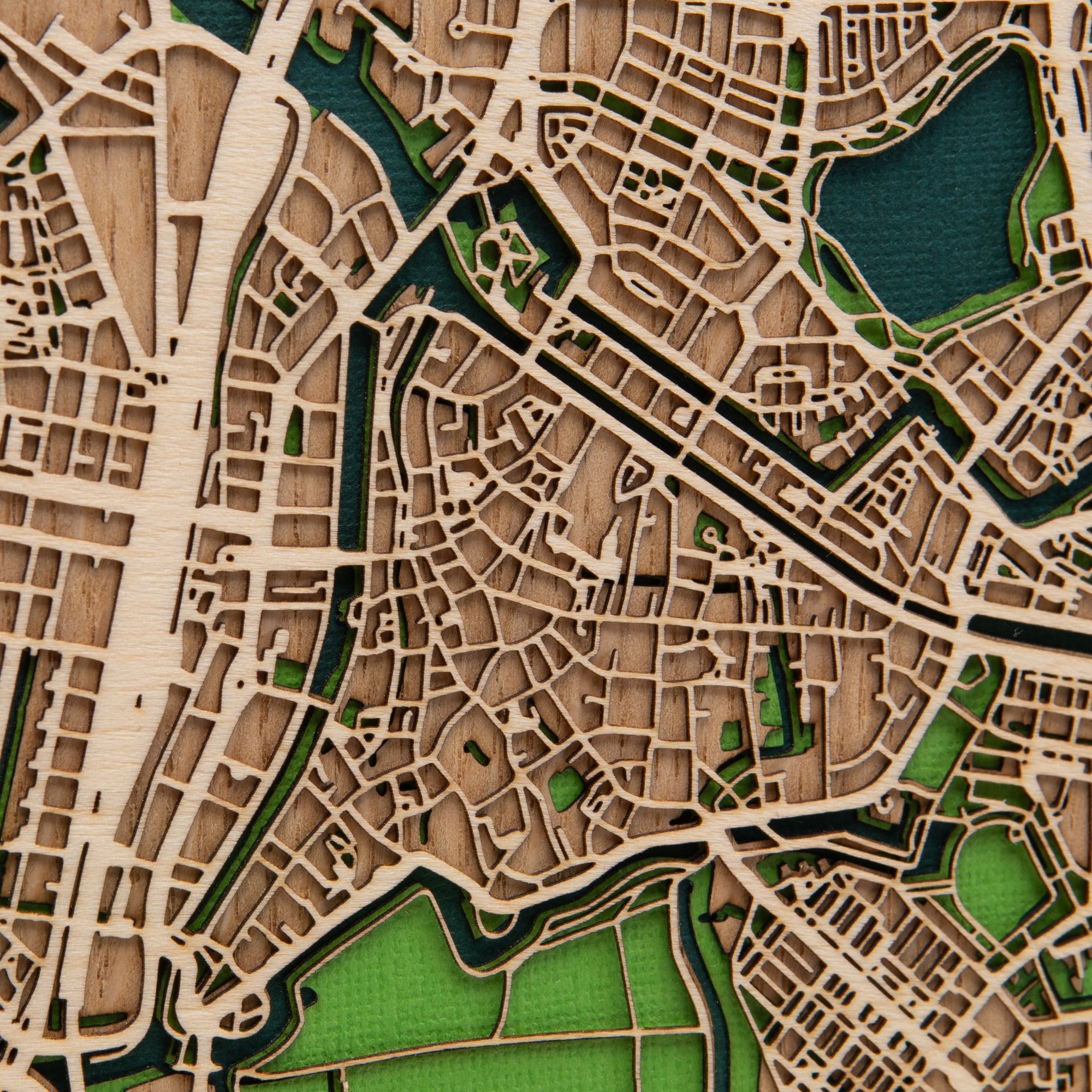 's-Hertogenbosch Map - Unique Wooden Wall Art - MAPLAB