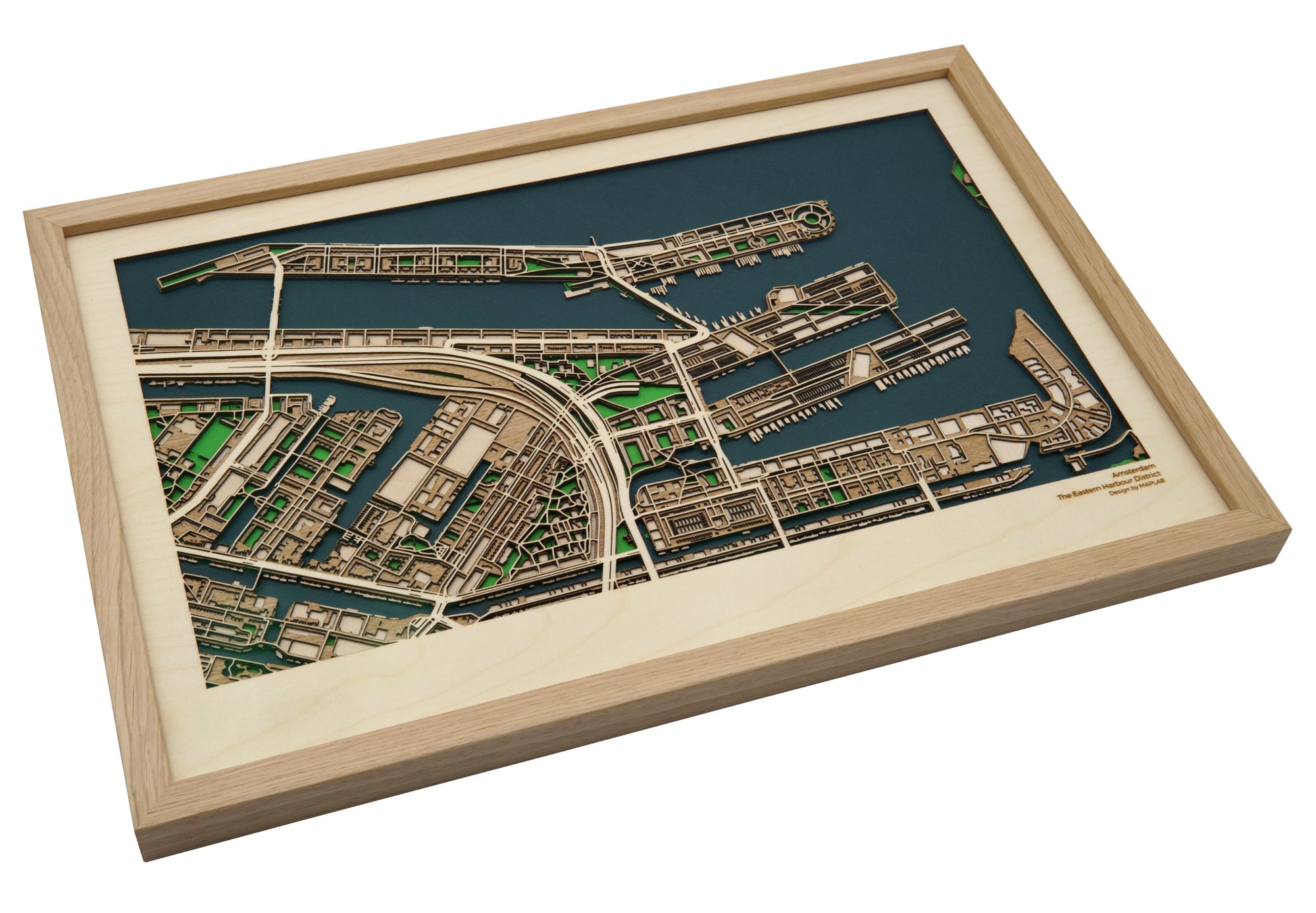 Eastern Harbour Amsterdam Artwork - Limited Edition - MAPLAB