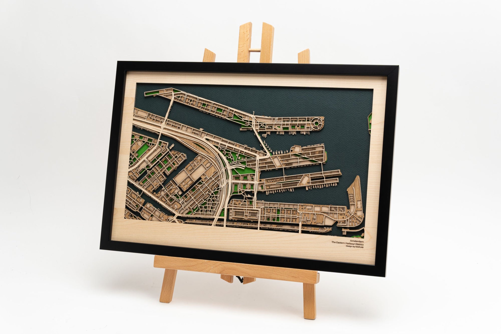 Eastern Harbour Amsterdam Artwork - Limited Edition - MAPLAB