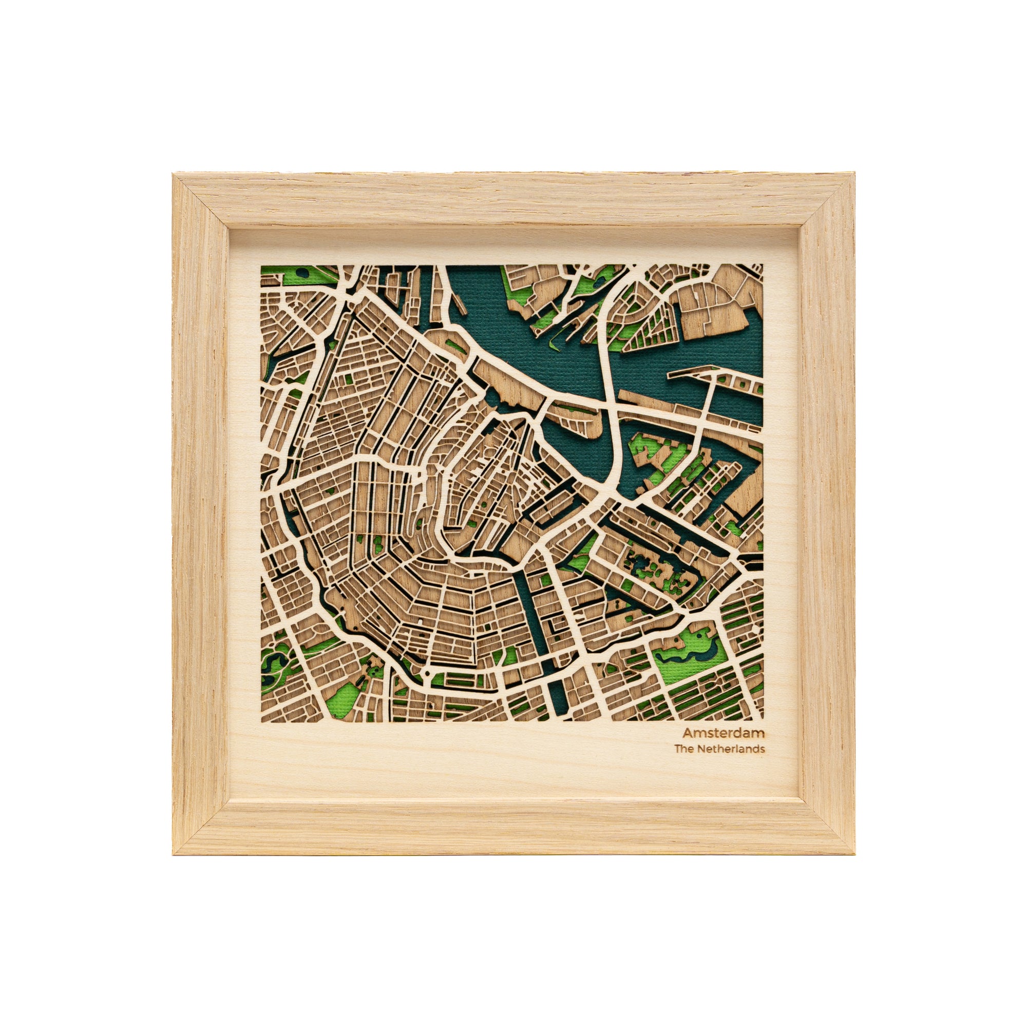 Amsterdam City Map - Amsterdam 17 cm - MAPLAB