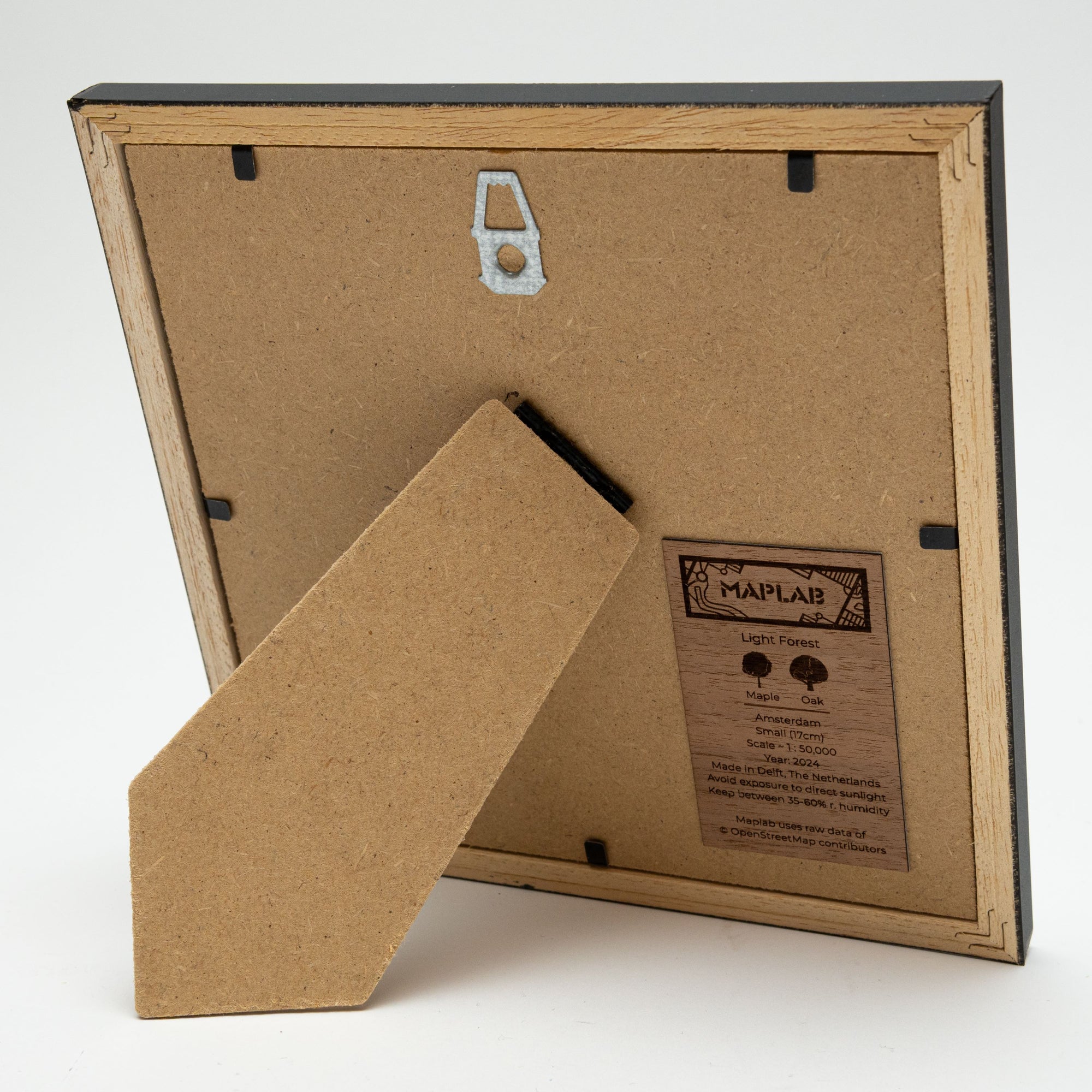 Amsterdam City Map - Amsterdam 17 cm - MAPLAB