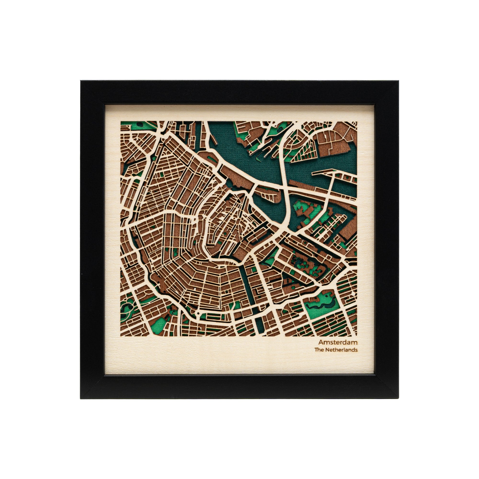 Amsterdam City Map - Amsterdam 17 cm - MAPLAB