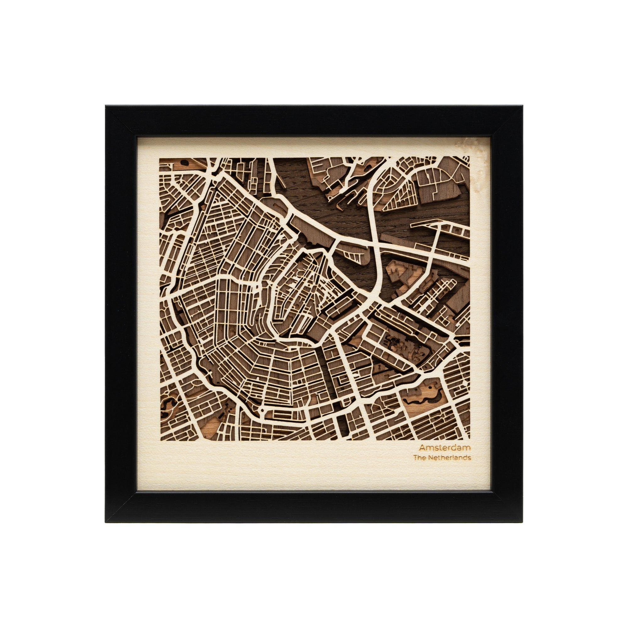 Amsterdam City Map - Amsterdam 17 cm - MAPLAB