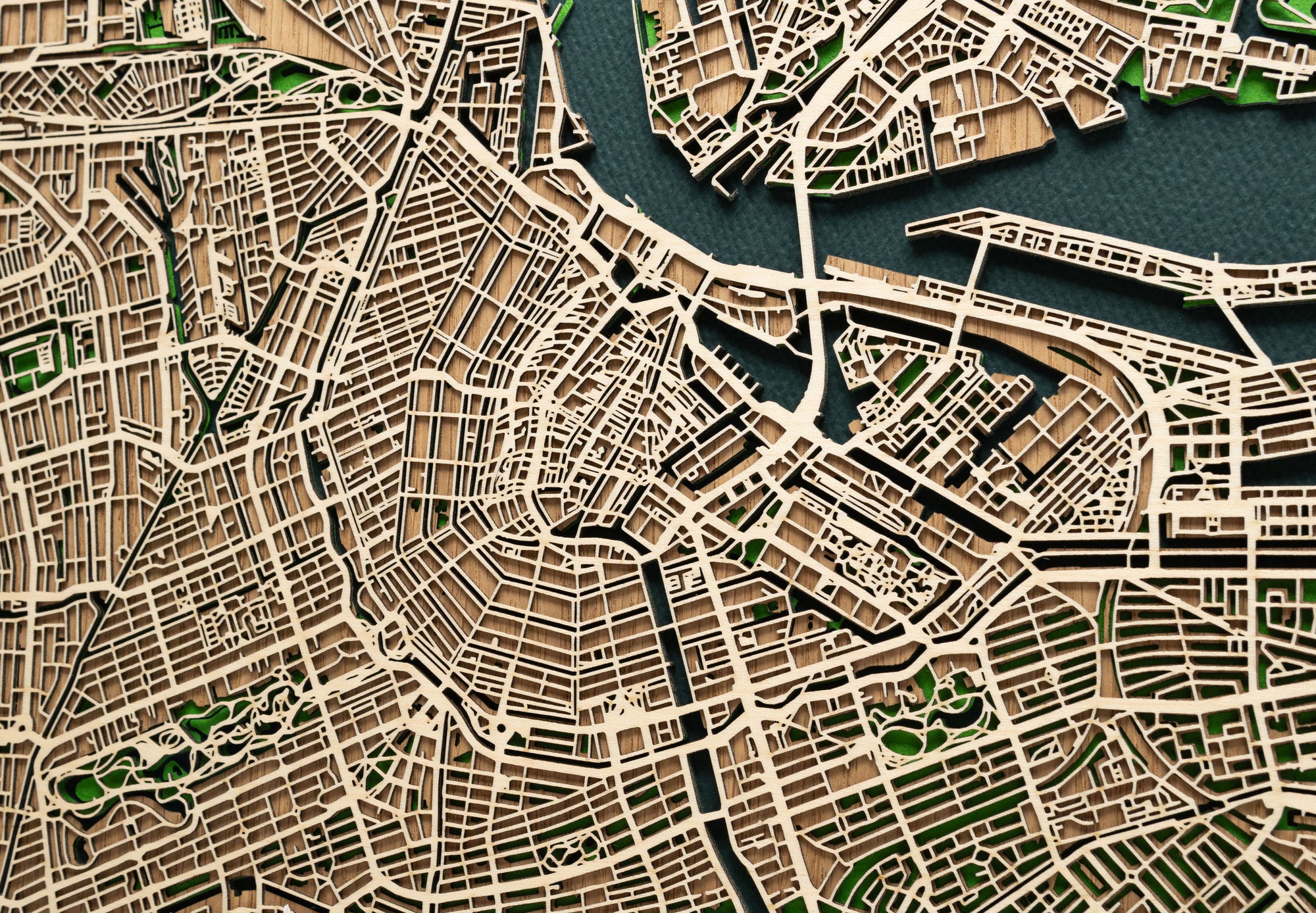 Amsterdam Panoramic Wall Art – Medium XL Series - MAPLAB