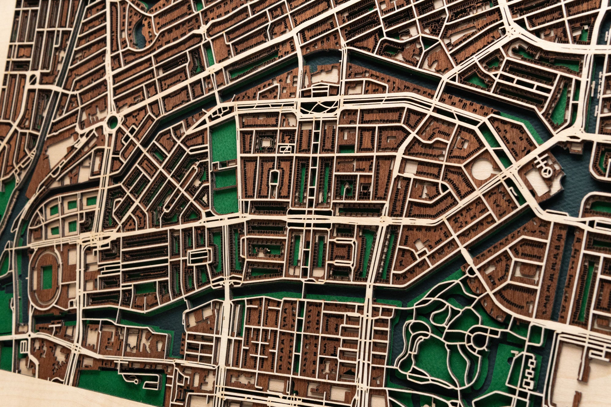 Amsterdam Neighborhood Map - Stadion en Apollobuurt - MAPLAB