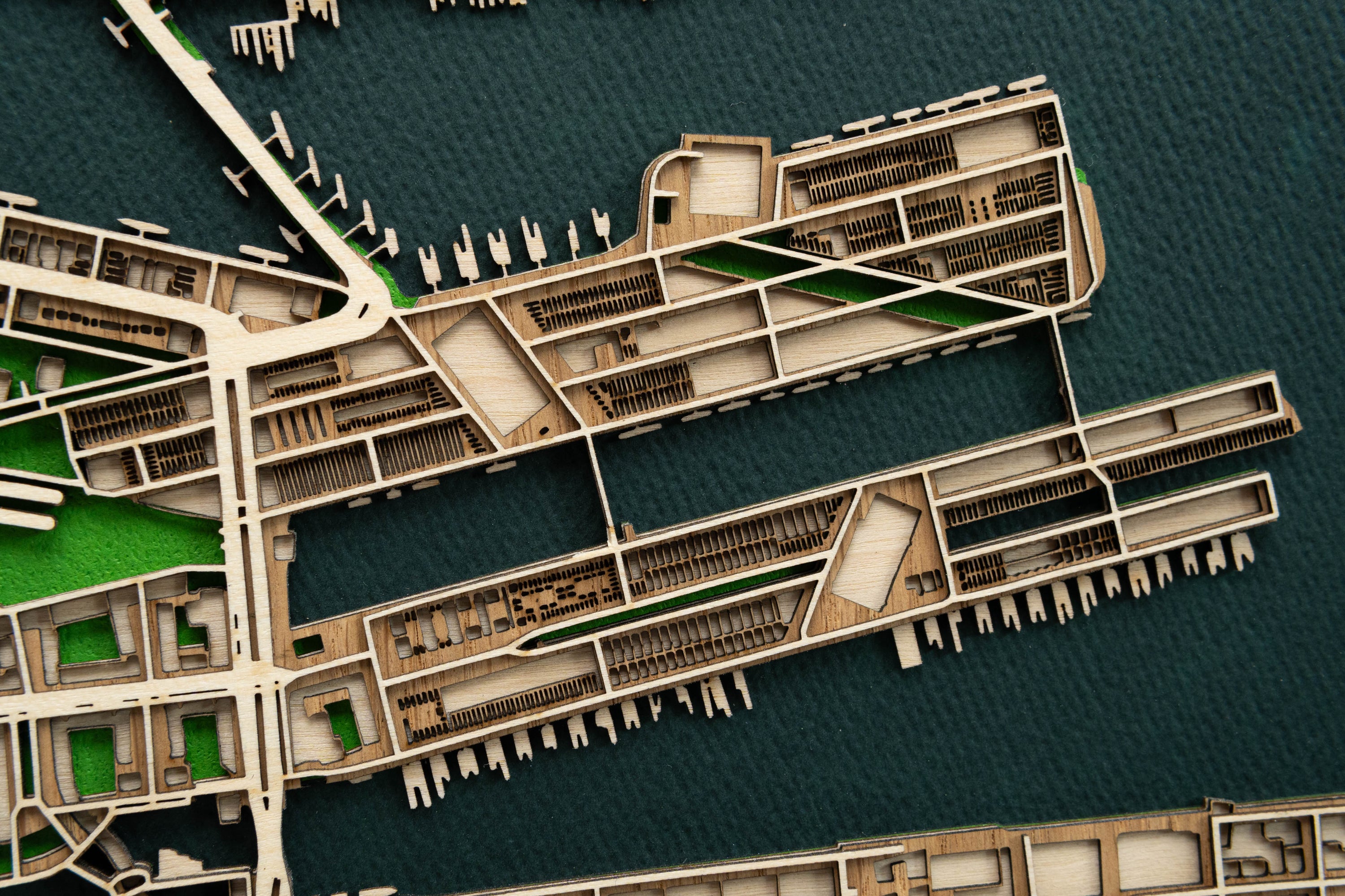 Bespoke Topographic Art Studio - 3D Hardwood Maps - MAPLAB