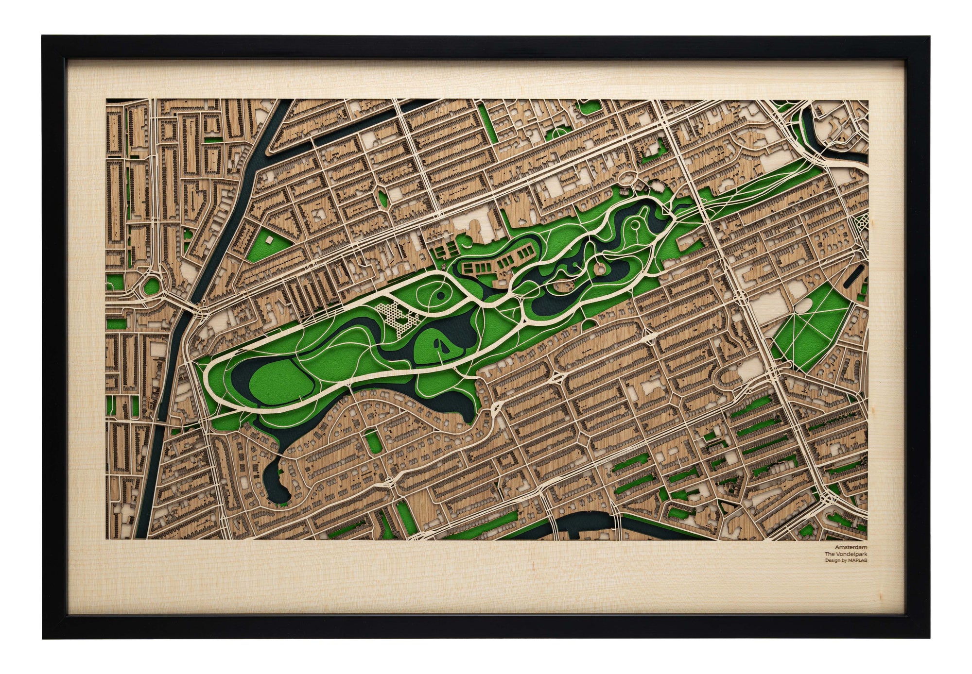 Vondel Park Map - Amsterdam's Iconic Green Oasis - MAPLAB