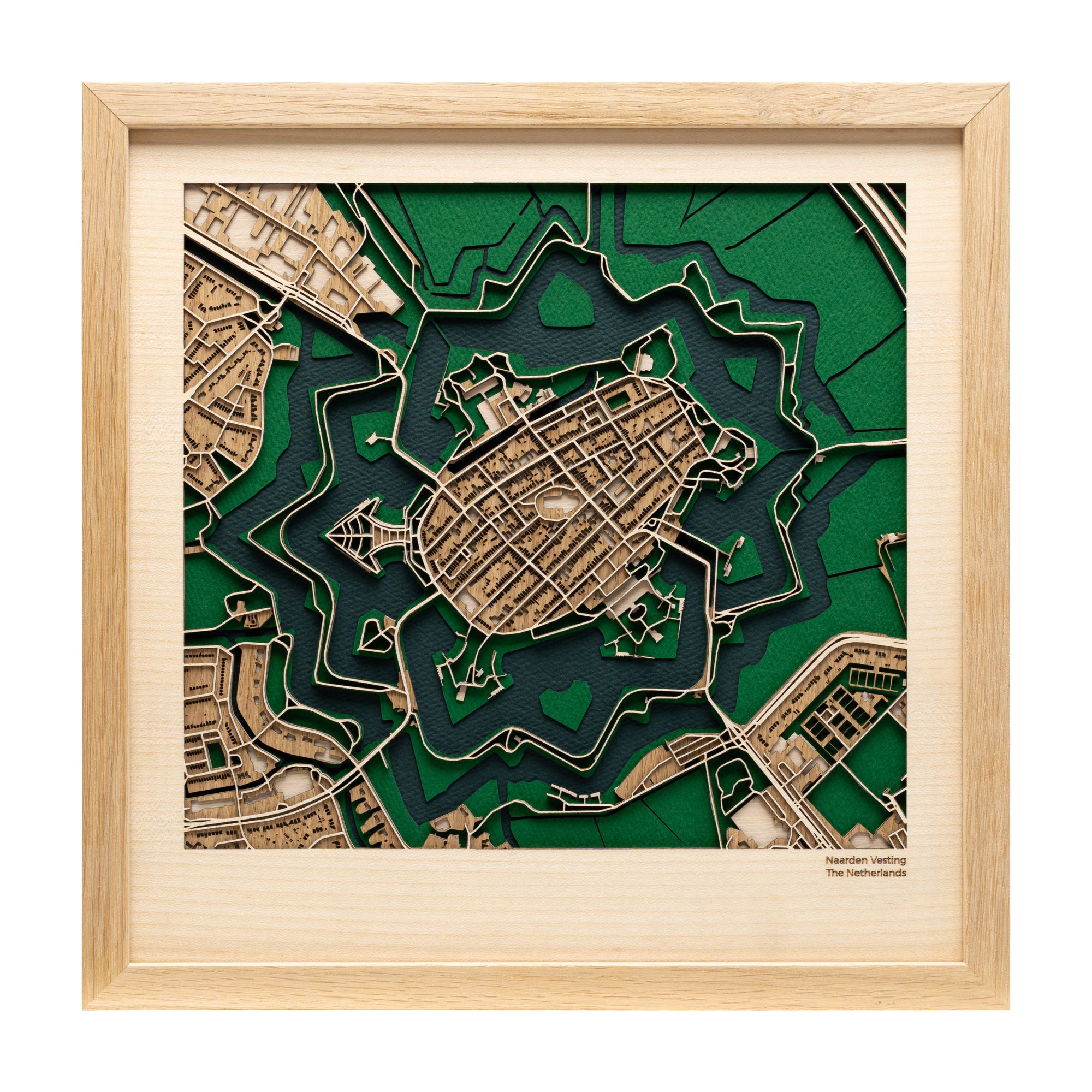 Naarden Fortress Art - Limited Edition Woodwork - MAPLAB