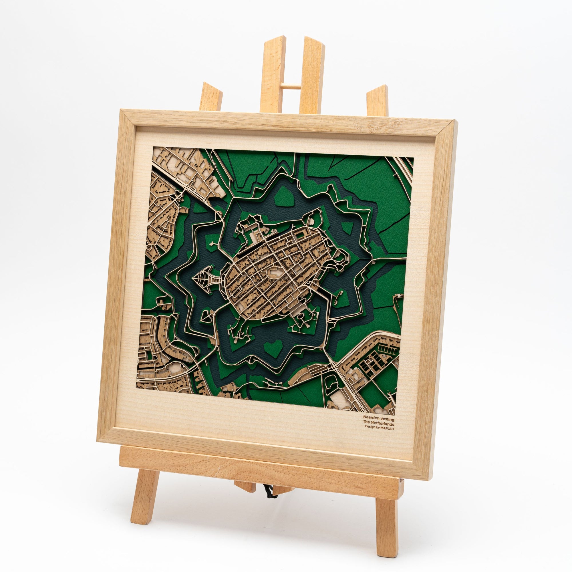 Naarden Fortress Art - Limited Edition Woodwork - MAPLAB