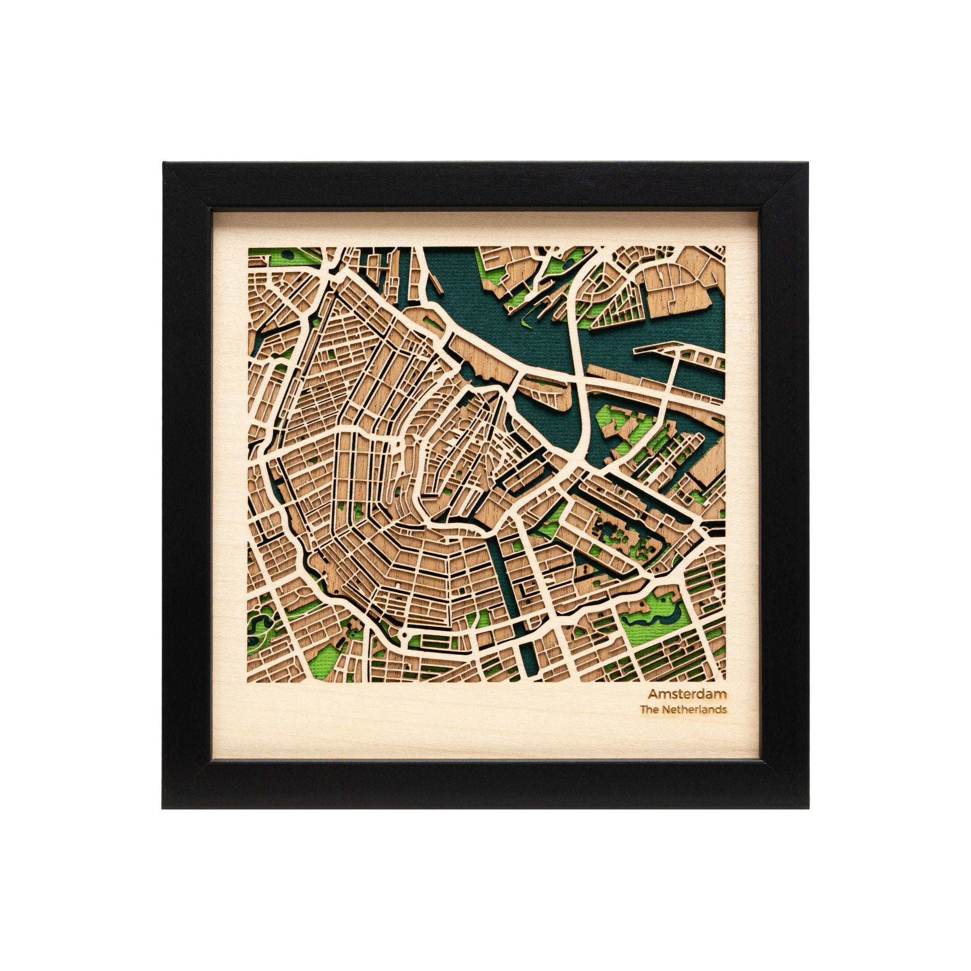 Amsterdam City Map - Amsterdam 17 cm - MAPLAB